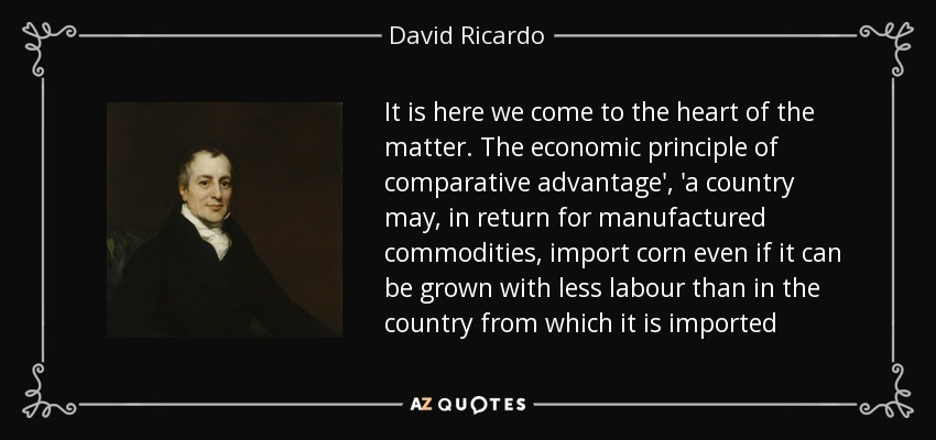 TOP 25 QUOTES BY DAVID RICARDO of 65 A Z Quotes