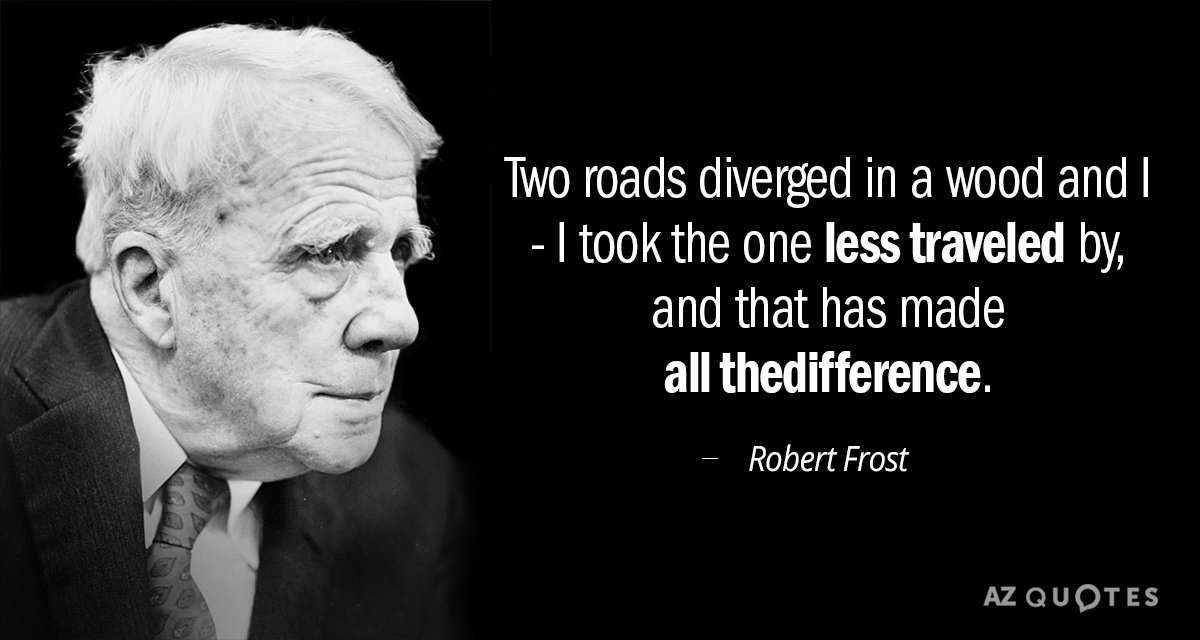 Robert Frost Quotes Two Paths