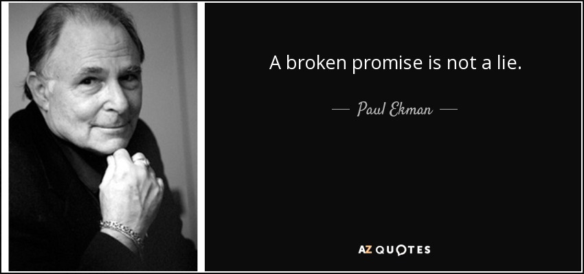quotes about broken promises and lies