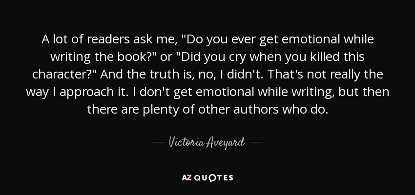 Victoria Aveyard Quote: “I let her hold me for a long while. I do