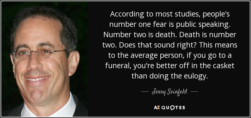TOP 20 FEAR OF PUBLIC SPEAKING QUOTES | A-Z Quotes