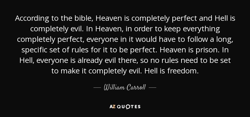 quotes about heaven and hell from the bible