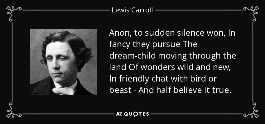 My Fancy - My Fancy Poem by Lewis Carroll
