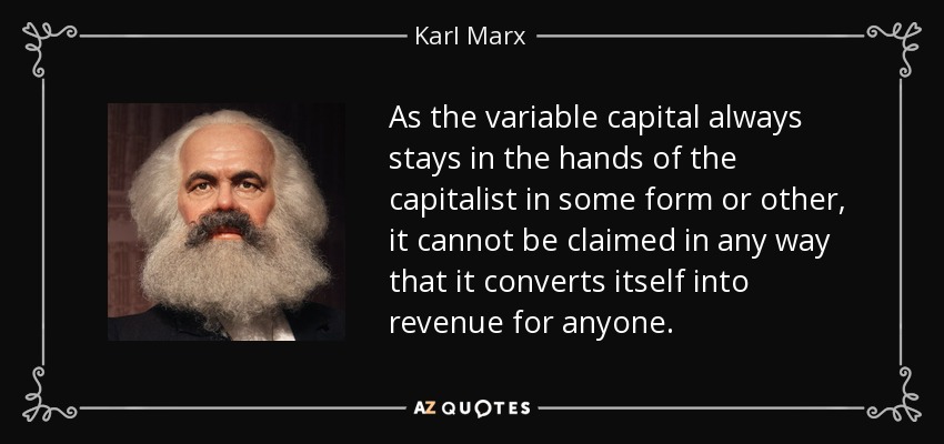 Marx quotes on capitalism