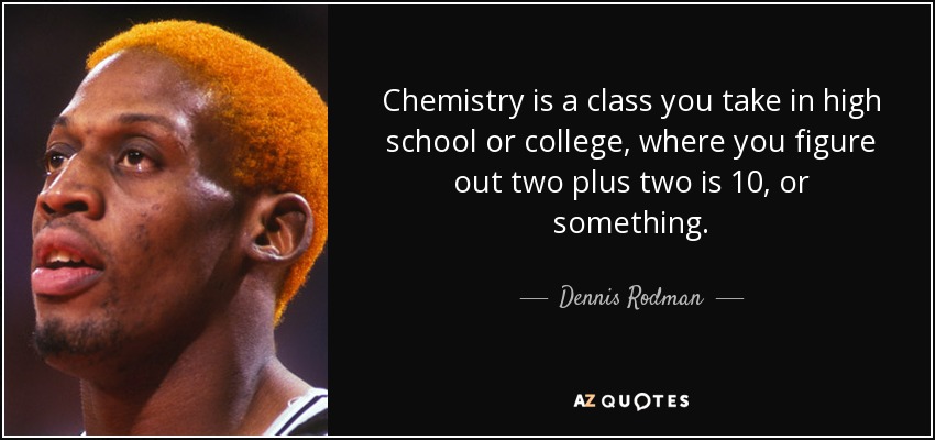 chemistry class quotes