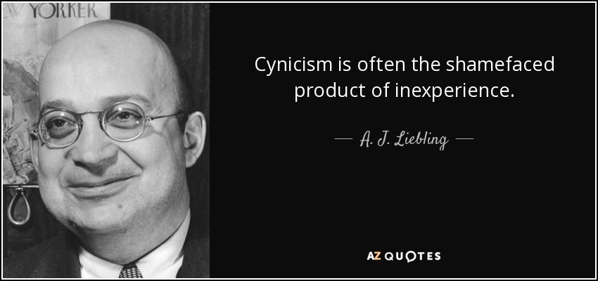 CYNICISM QUOTES [PAGE - 17] | A-Z Quotes