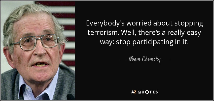 quotes on essay on terrorism