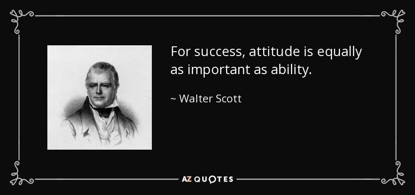 best quotes on success and attitude