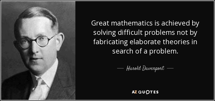 quotes about problem solving in math