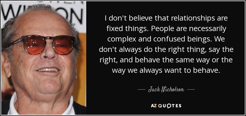 Is Sunglasses Jack Jack Nicholson