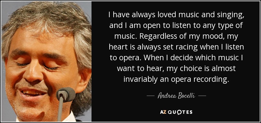 Andrea Bocelli: My one regret? That I allowed my wife to become my