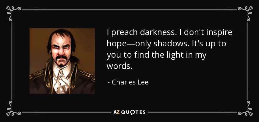 TOP 7 QUOTES BY CHARLES LEE | A-Z Quotes