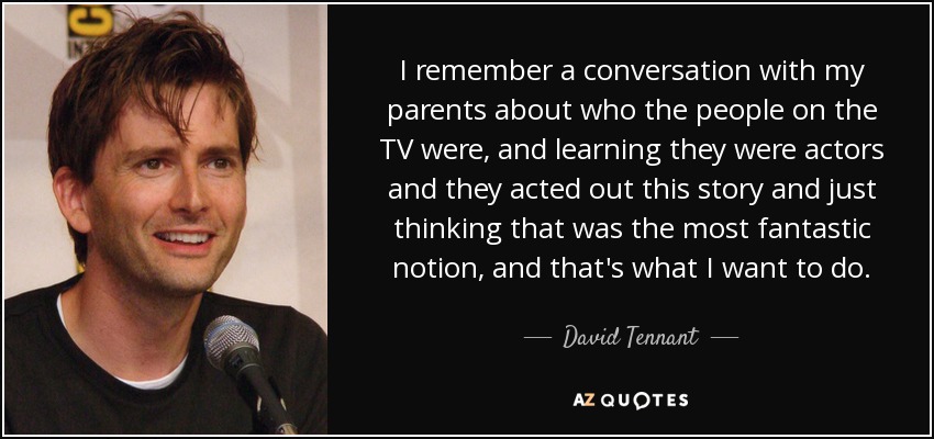 david tennant you should be studying