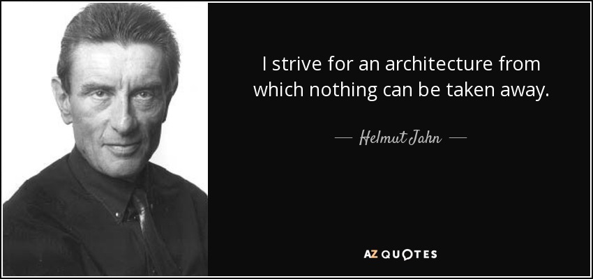 TOP 25 QUOTES BY HELMUT JAHN | A-Z Quotes