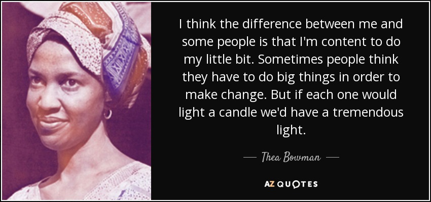 TOP 9 QUOTES BY THEA BOWMAN | A-Z Quotes