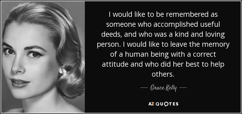 Top 25 Quotes By Grace Kelly Of 53 A Z Quotes