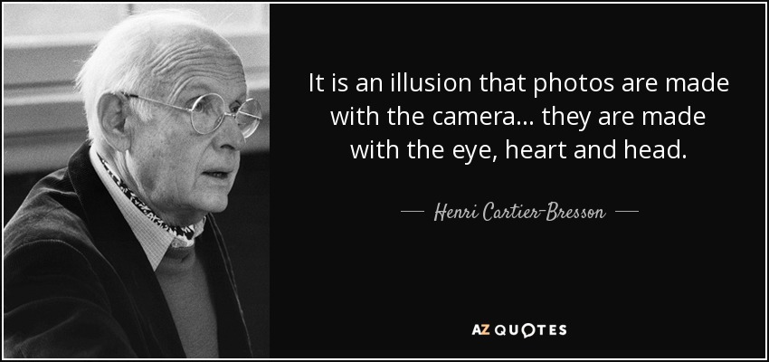 TOP 25 QUOTES BY HENRI CARTIER-BRESSON 