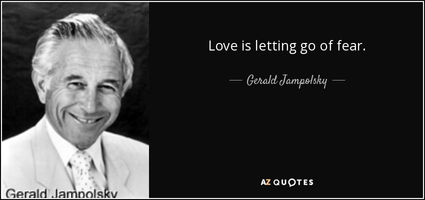letting go of love