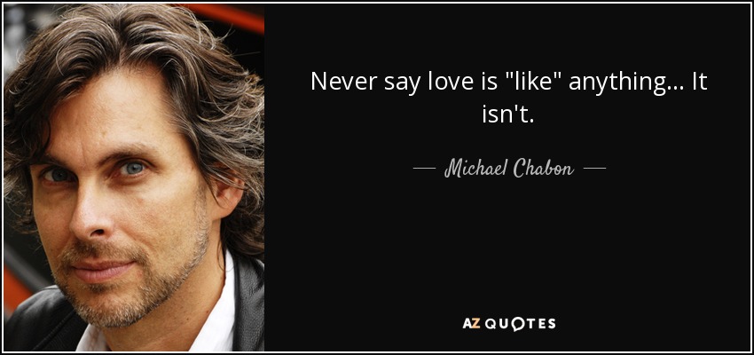 Never say love is 