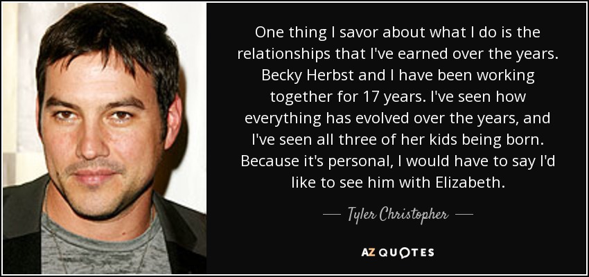 TOP 8 QUOTES BY TYLER CHRISTOPHER | A-Z Quotes
