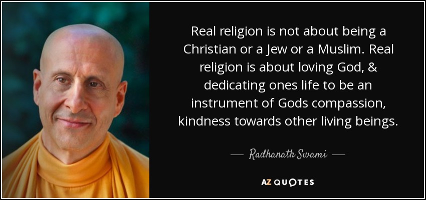 what is the real religion of god