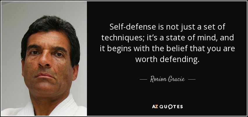 TOP 25 SELF DEFENSE QUOTES (of 220)
