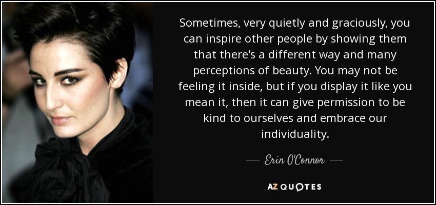 TOP 20 QUOTES BY ERIN O'CONNOR | A-Z Quotes