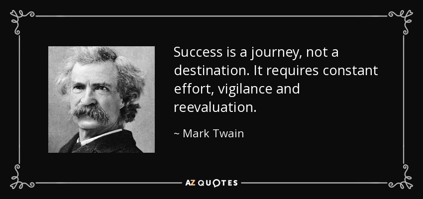 mark twain quotes on success