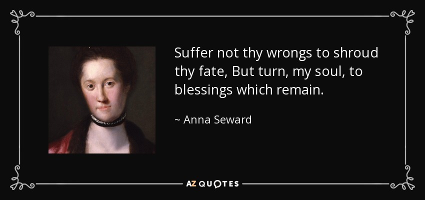 TOP 6 QUOTES BY ANNA SEWARD | A-Z Quotes
