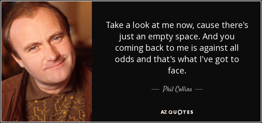 Phil Collins - Against All Odds (Take a Look At Me Now