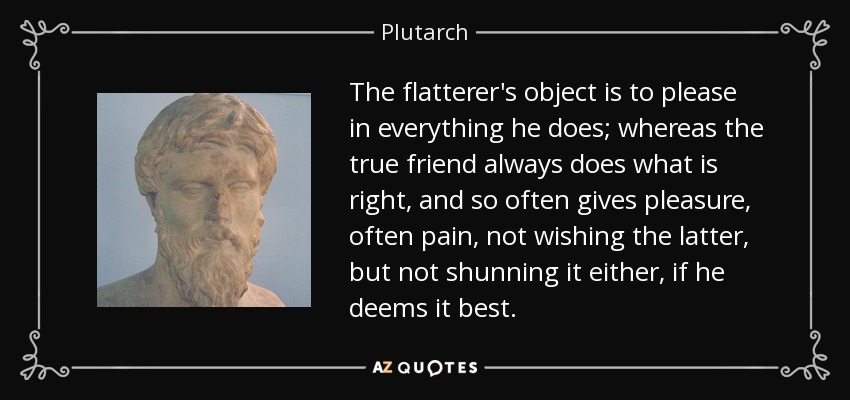 Plutarch quote: Wisdom is neither gold, nor silver, nor fame, nor wealth