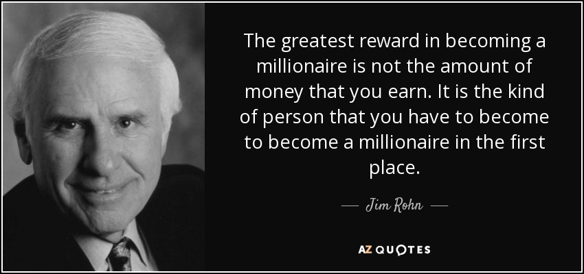 Quotes About Becoming A Millionaire