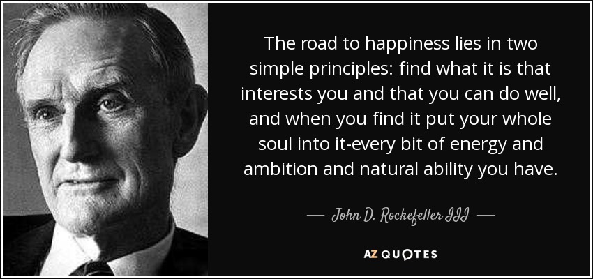 John Davison Rockefeller citáty (39 citátů)