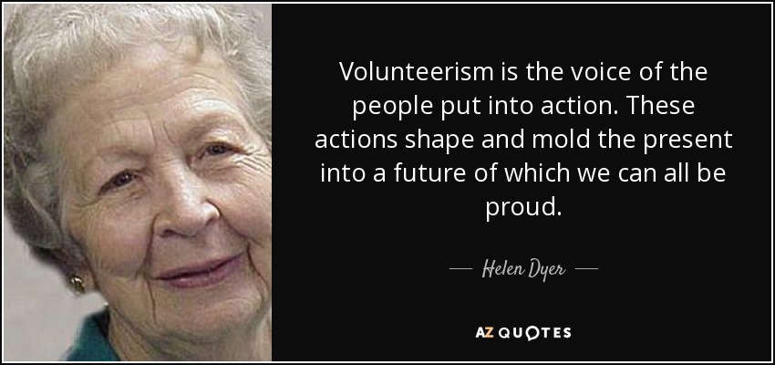 volunteerism slogans