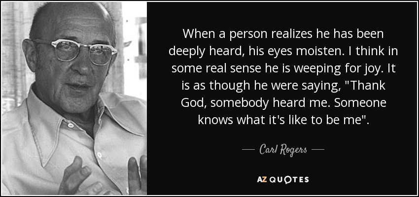 carl rogers quotes person empathy quote authority azquotes education experience famous self centered therapy listen someone highest faint sunset learning
