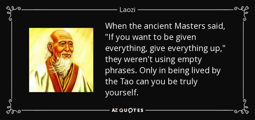 When the ancient Masters said, 