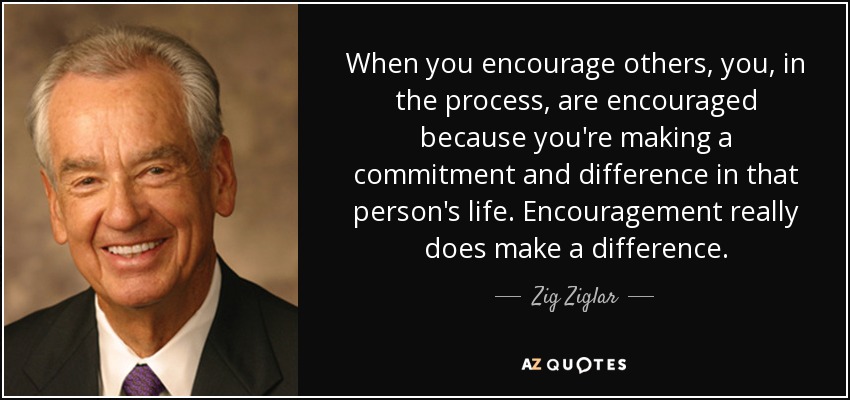 encourage others