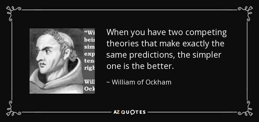 william of ockham quotes