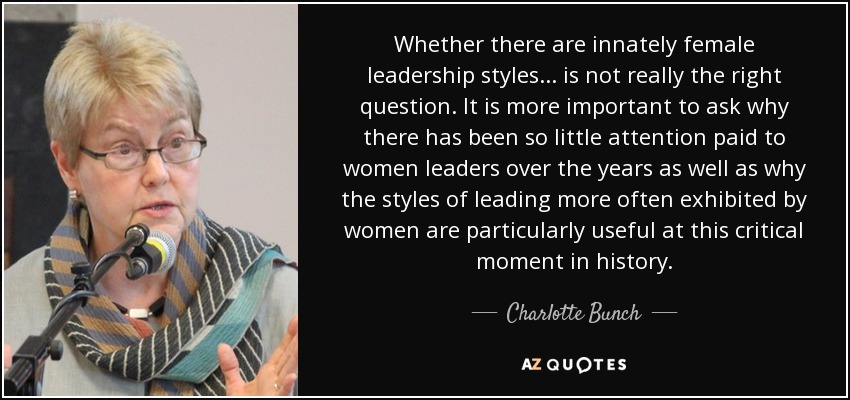 The real story of strong female leadership behind creation of