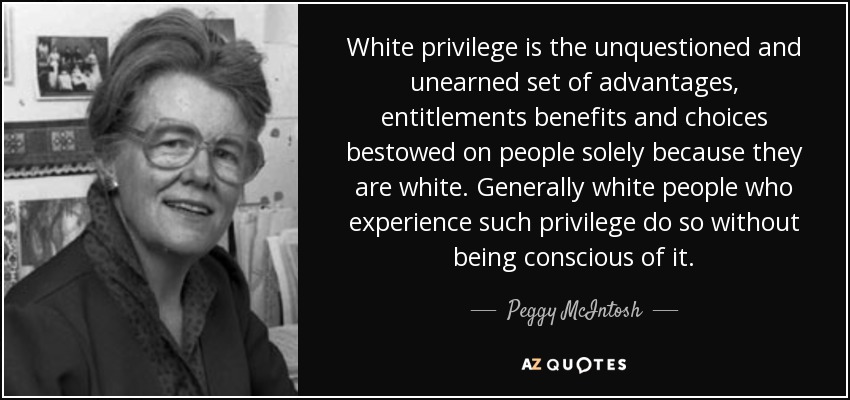 TOP 14 QUOTES BY PEGGY MCINTOSH | A-Z Quotes