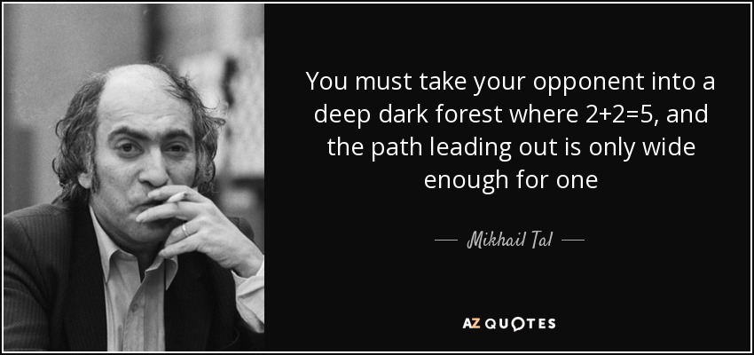 Mikhail Tal.  Quotes, Chess, Checkmate