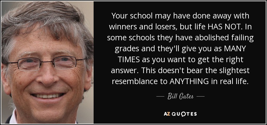 bill gates quotes about education