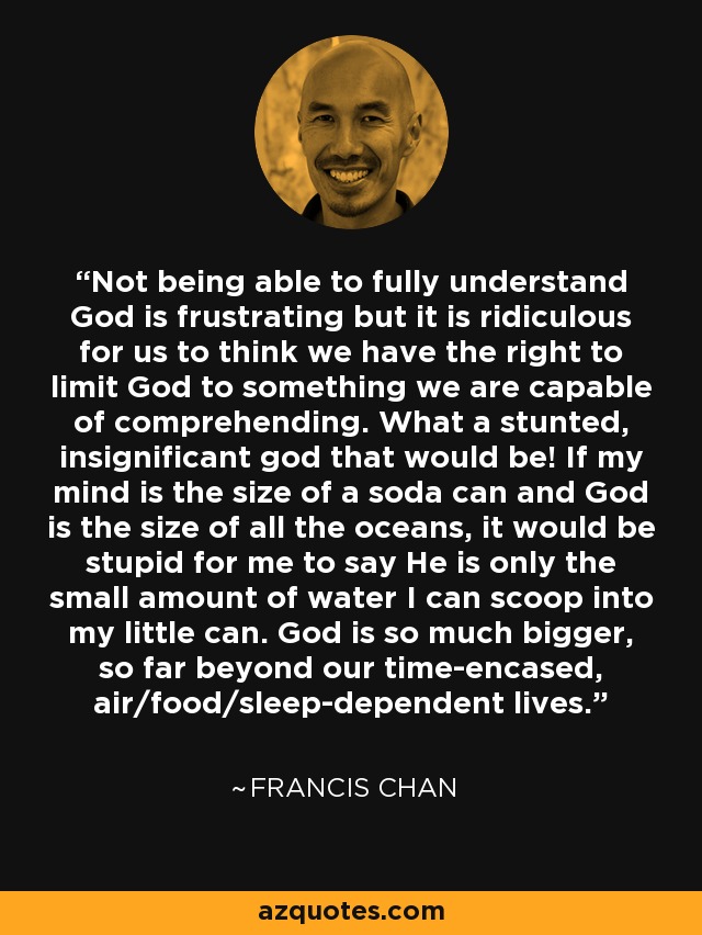 francis chan forgotten god quotes