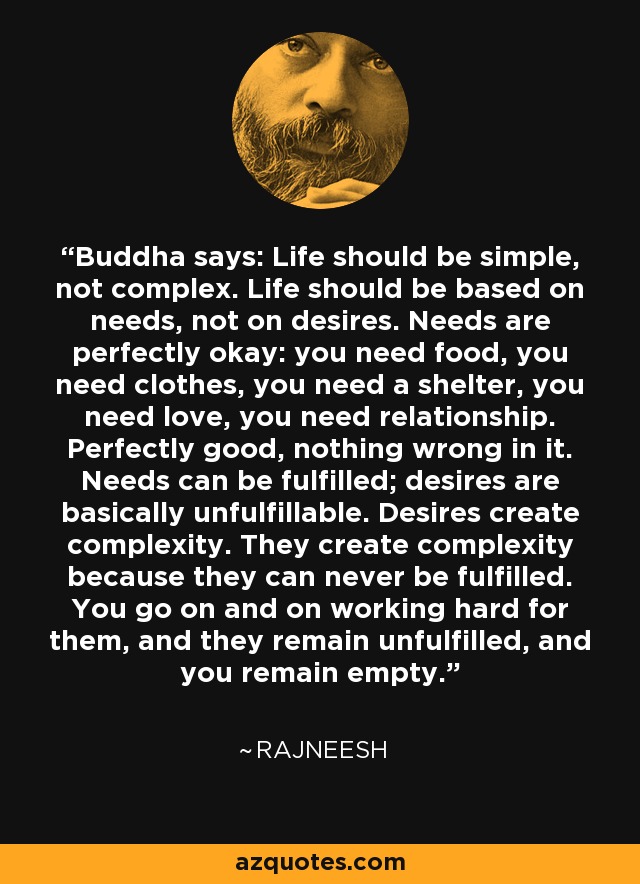 buddha says about life