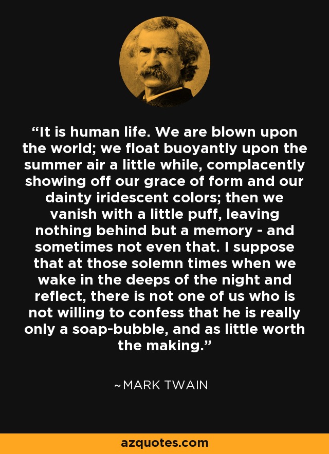 mark twain quotes about life
