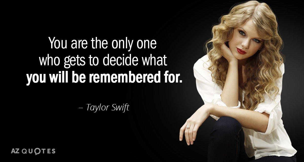 TOP 25 QUOTES BY TAYLOR SWIFT (of 909) | A-Z Quotes