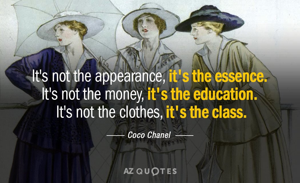 Coco Chanel Quote Fashion is not something that exists in dresses only  Fashion is in the sky in the street fashion has to do with ideas the way  we live what is