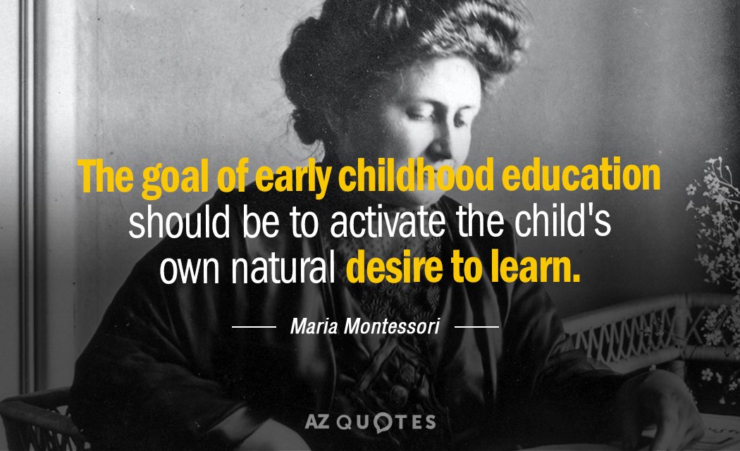 Maria Montessori Quotes On Education - Hermia Wilhelmine