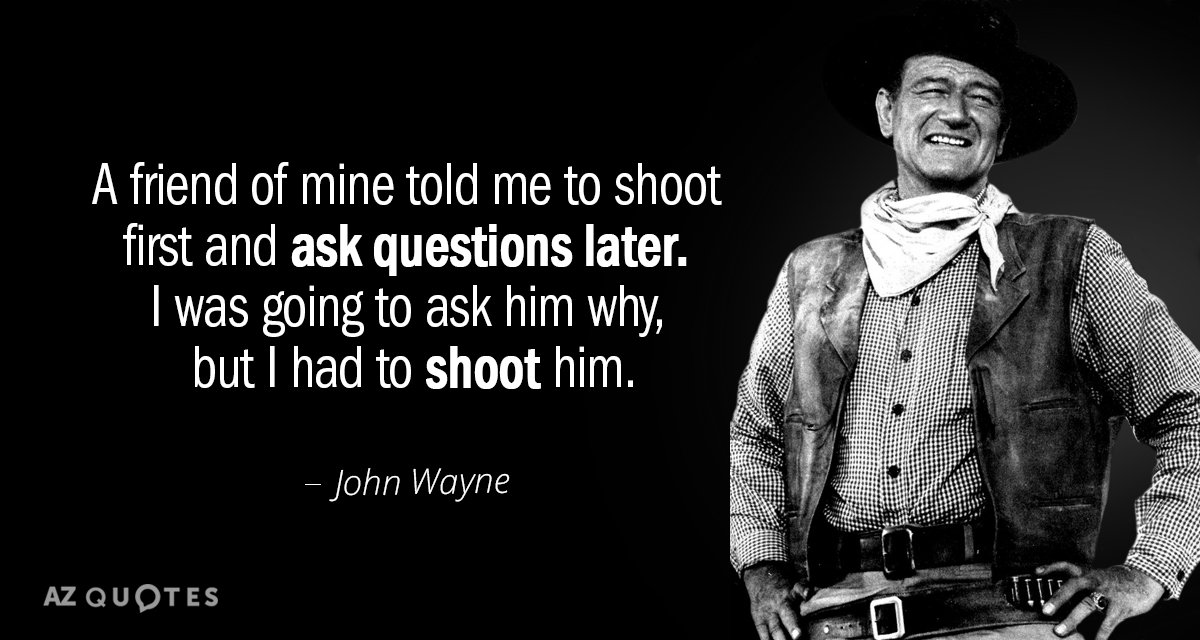 john wayne quotes from the shootist
