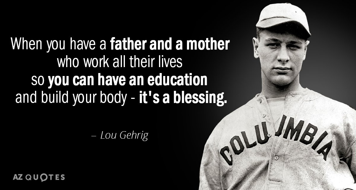 TOP 17 QUOTES BY LOU GEHRIG